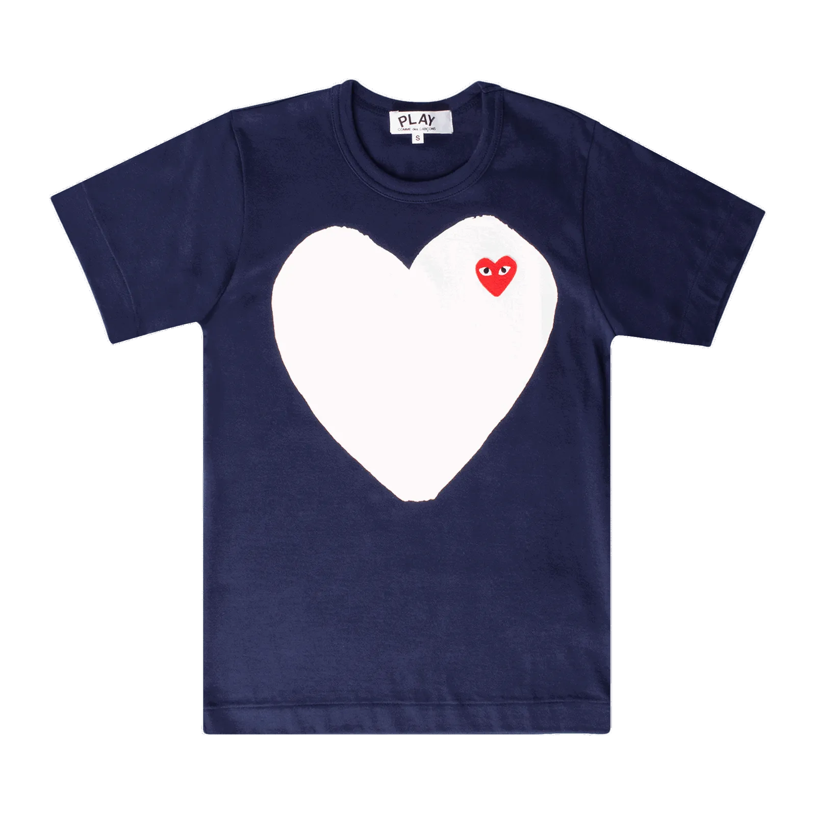 COMME DES GARçONS PLAY HEART LOGO TSHIRT