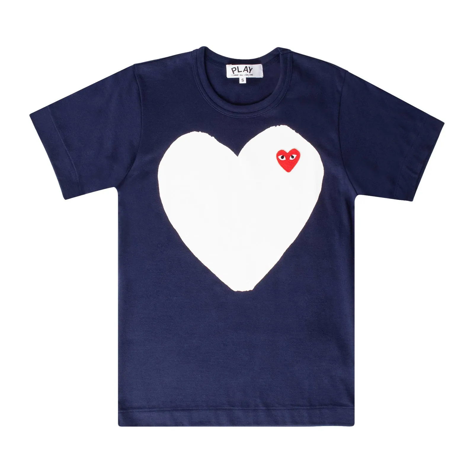 COMME DES GARçONS PLAY HEART LOGO TSHIRT