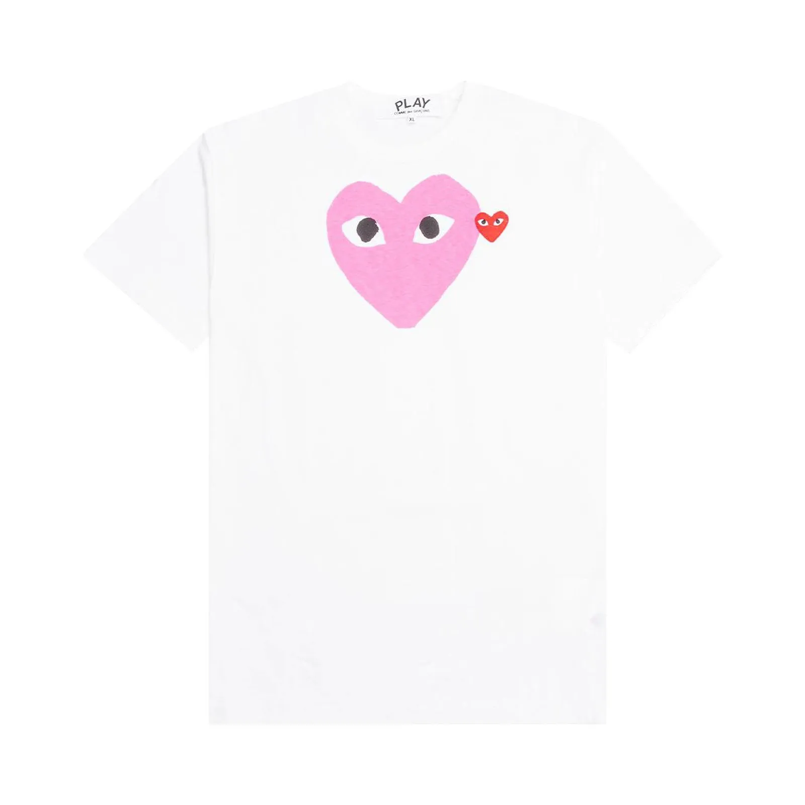 COMME DES GARçONS PLAY RED EMBLEM HEART TSHIRT