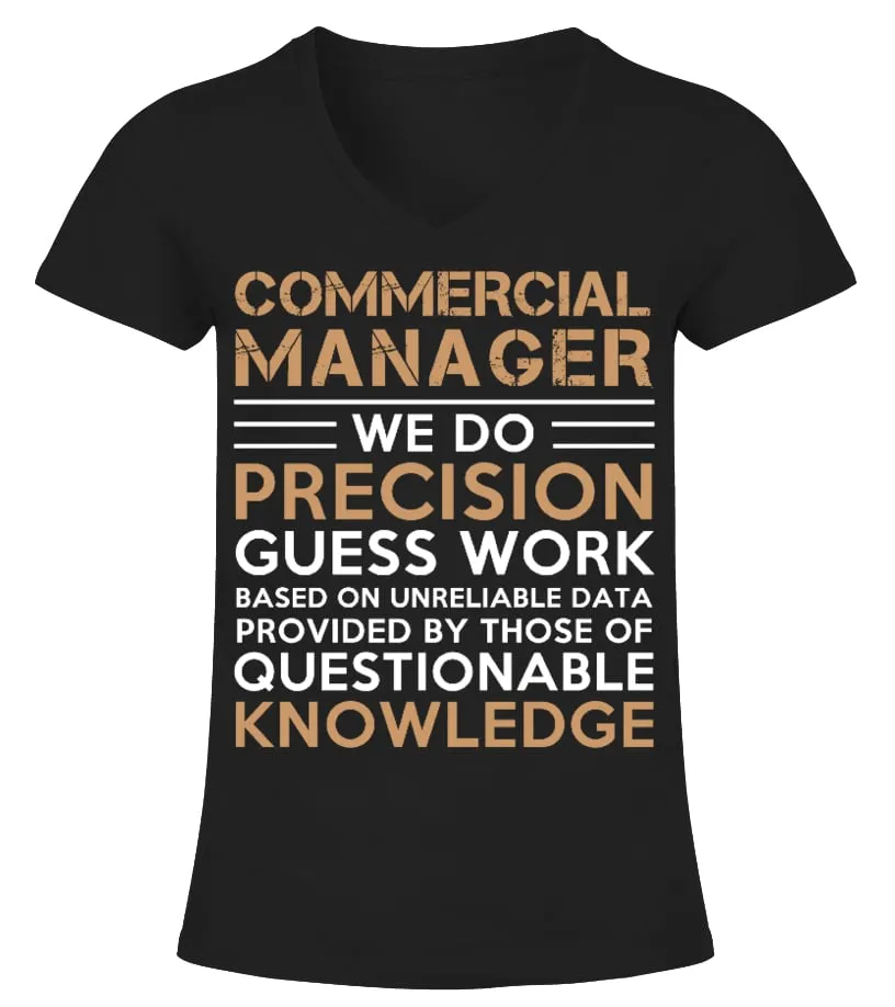 COMMERCIAL MANAGER  LIMITED EDITION CAMISETA CUELLO PICO MUJER