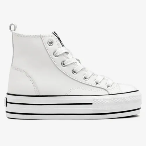 CONGUITOS BJSH362001 Zapatillas Napa Blancas Alta 