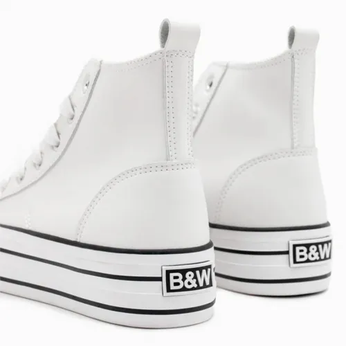 CONGUITOS BJSH362001 Zapatillas Napa Blancas Alta 