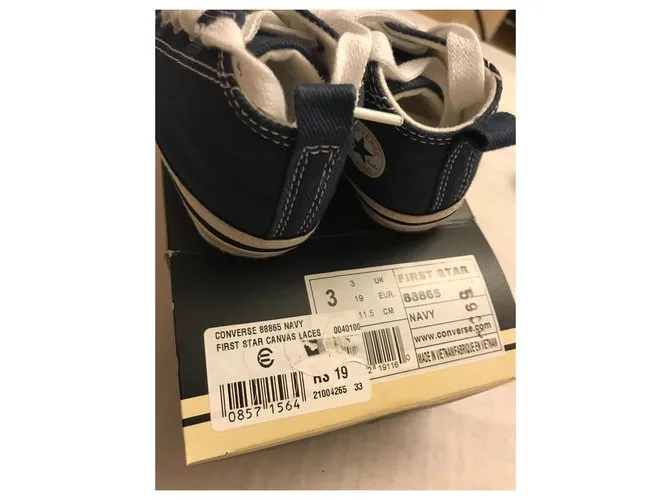 Converse Primeros pasos Azul 