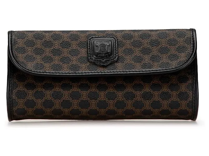 Céline Clutch Macadam Negro Celine Castaño 