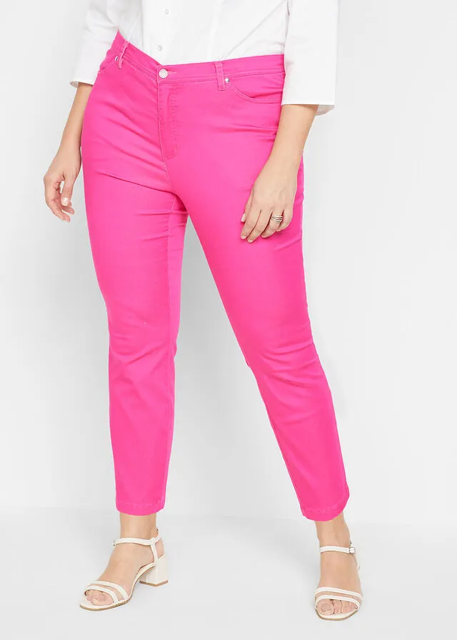 Cómodo pantalón elástico Pink lady