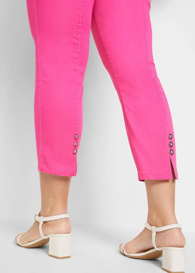 Cómodo pantalón elástico Pink lady