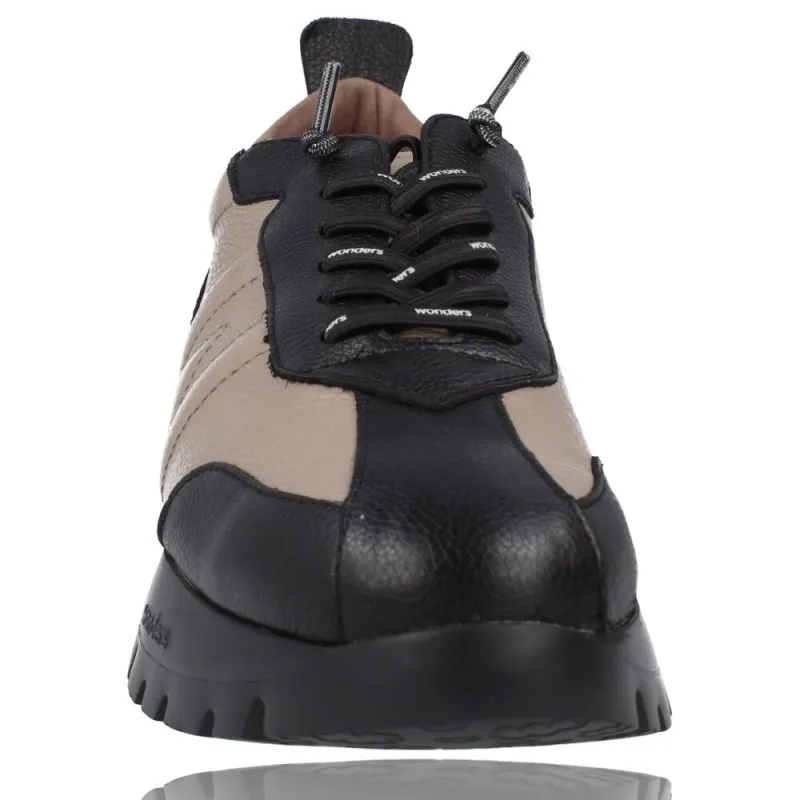 DEPORTIVAS MUJER CASUAL PIEL DE WONDERS SUPRA A2431