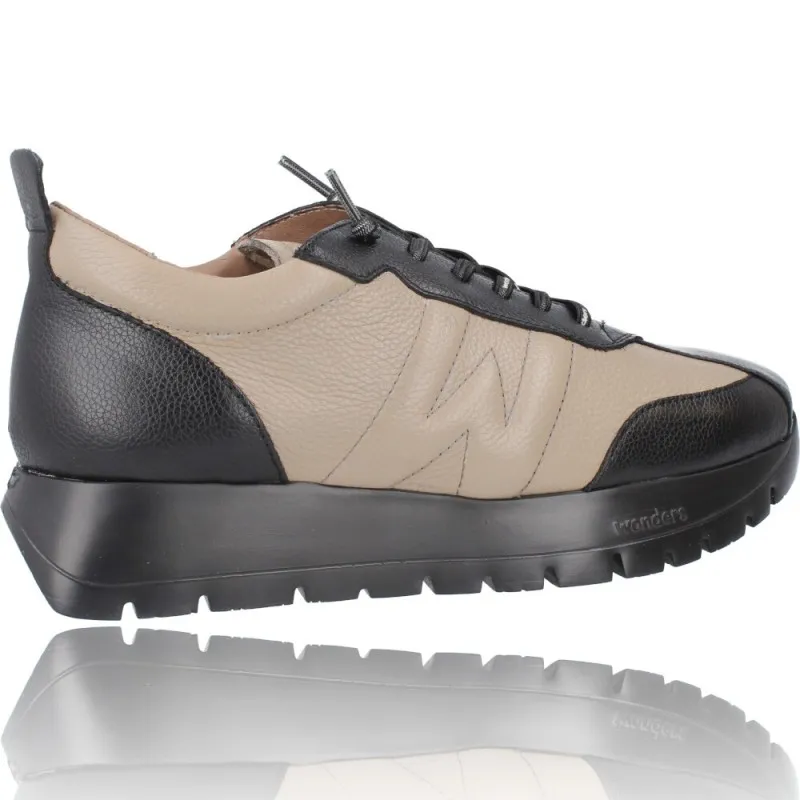 DEPORTIVAS MUJER CASUAL PIEL DE WONDERS SUPRA A2431