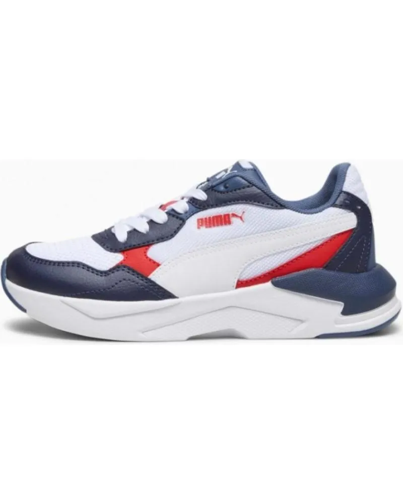 DEPORTIVAS PUMA  DE NIñA Y NIñO ZAPATILLA XRAY SPEED LITE JUNIOR 385524 20 BLANCA Y MARINO  BLANCO