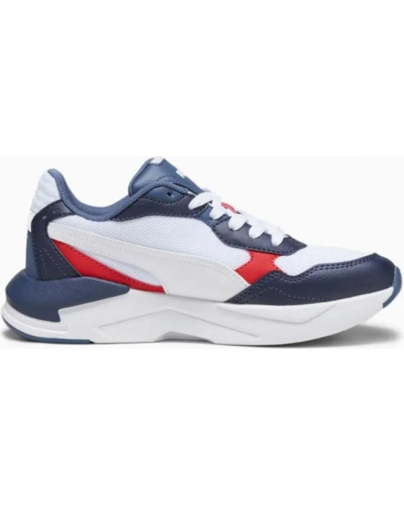 DEPORTIVAS PUMA  DE NIñA Y NIñO ZAPATILLA XRAY SPEED LITE JUNIOR 385524 20 BLANCA Y MARINO  BLANCO