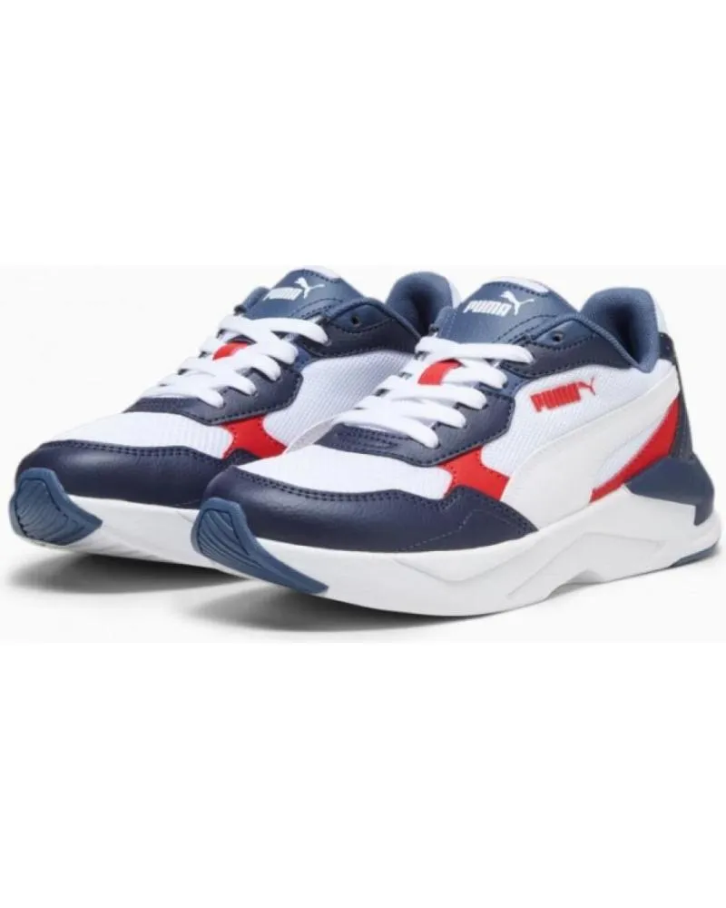 DEPORTIVAS PUMA  DE NIñA Y NIñO ZAPATILLA XRAY SPEED LITE JUNIOR 385524 20 BLANCA Y MARINO  BLANCO