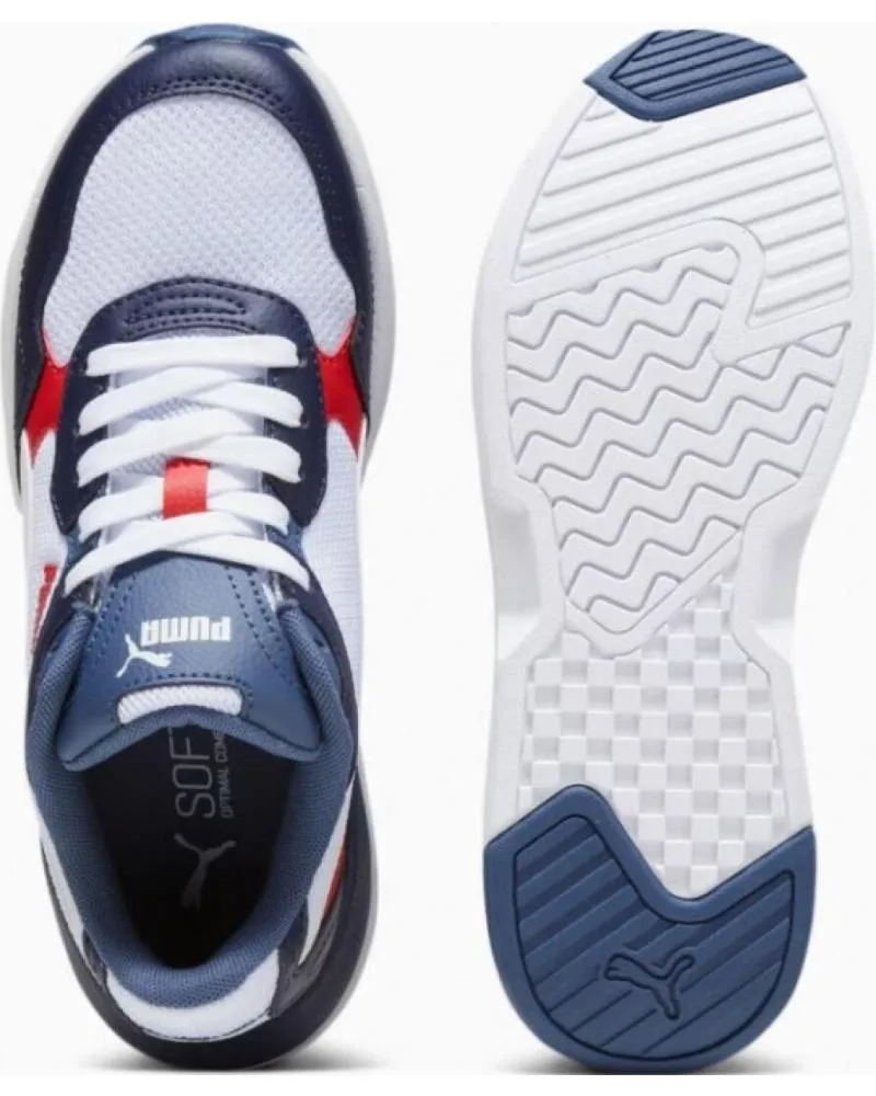 DEPORTIVAS PUMA  DE NIñA Y NIñO ZAPATILLA XRAY SPEED LITE JUNIOR 385524 20 BLANCA Y MARINO  BLANCO