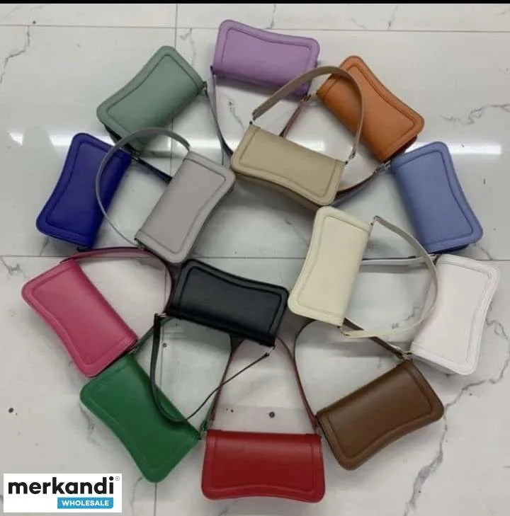 Elegantes bolsos de mujer al por mayor, muchos colores de Turquía