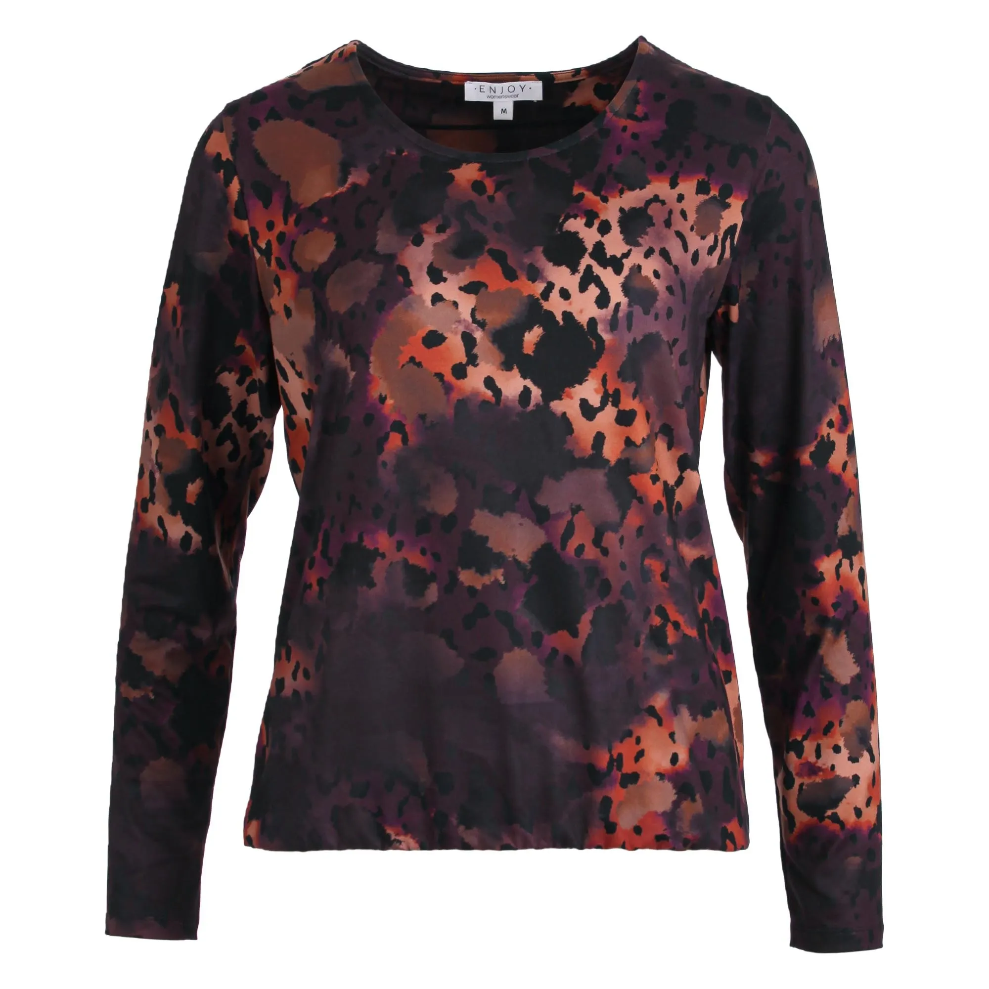Enjoy Shirt RH Ballon Mouw AOP 154350