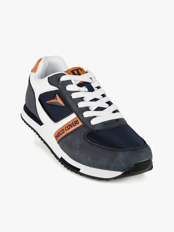 Enrico Coveri Zapatillas con cordones para hombre