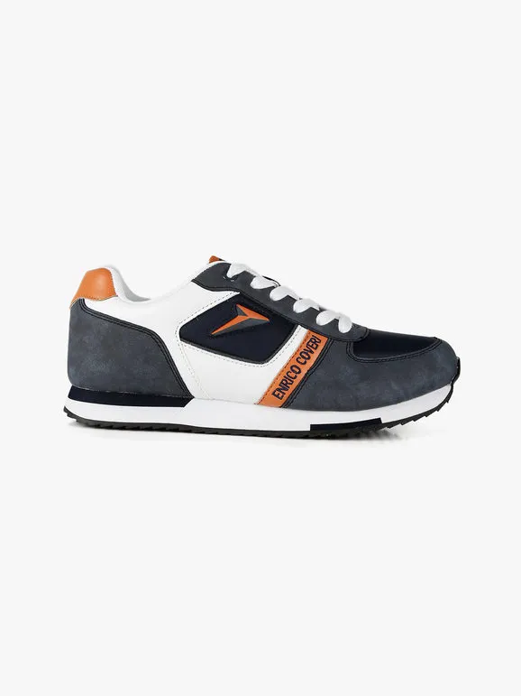 Enrico Coveri Zapatillas con cordones para hombre