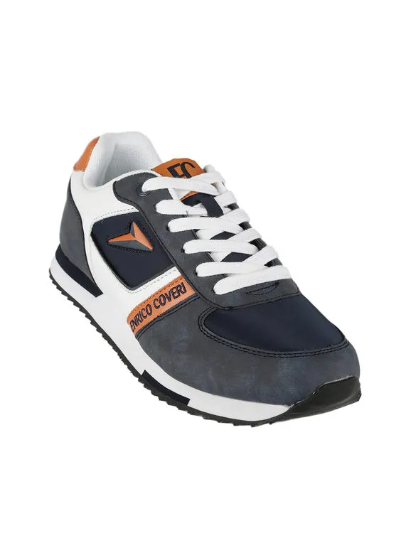 Enrico Coveri Zapatillas con cordones para hombre