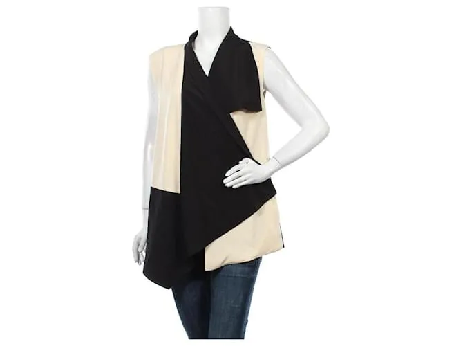 Escada Chaquetas Negro Beige 