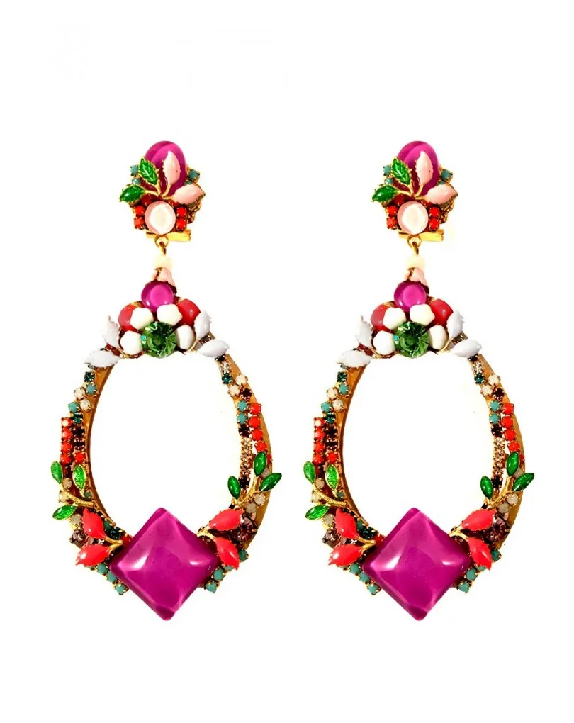 ESPECTACULAR DISEÑO DE PENDIENTES LARGOS