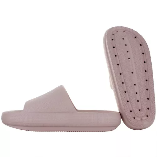 Eva Light Sandalia Slide Moda Casual Full Plastic Nude 81418