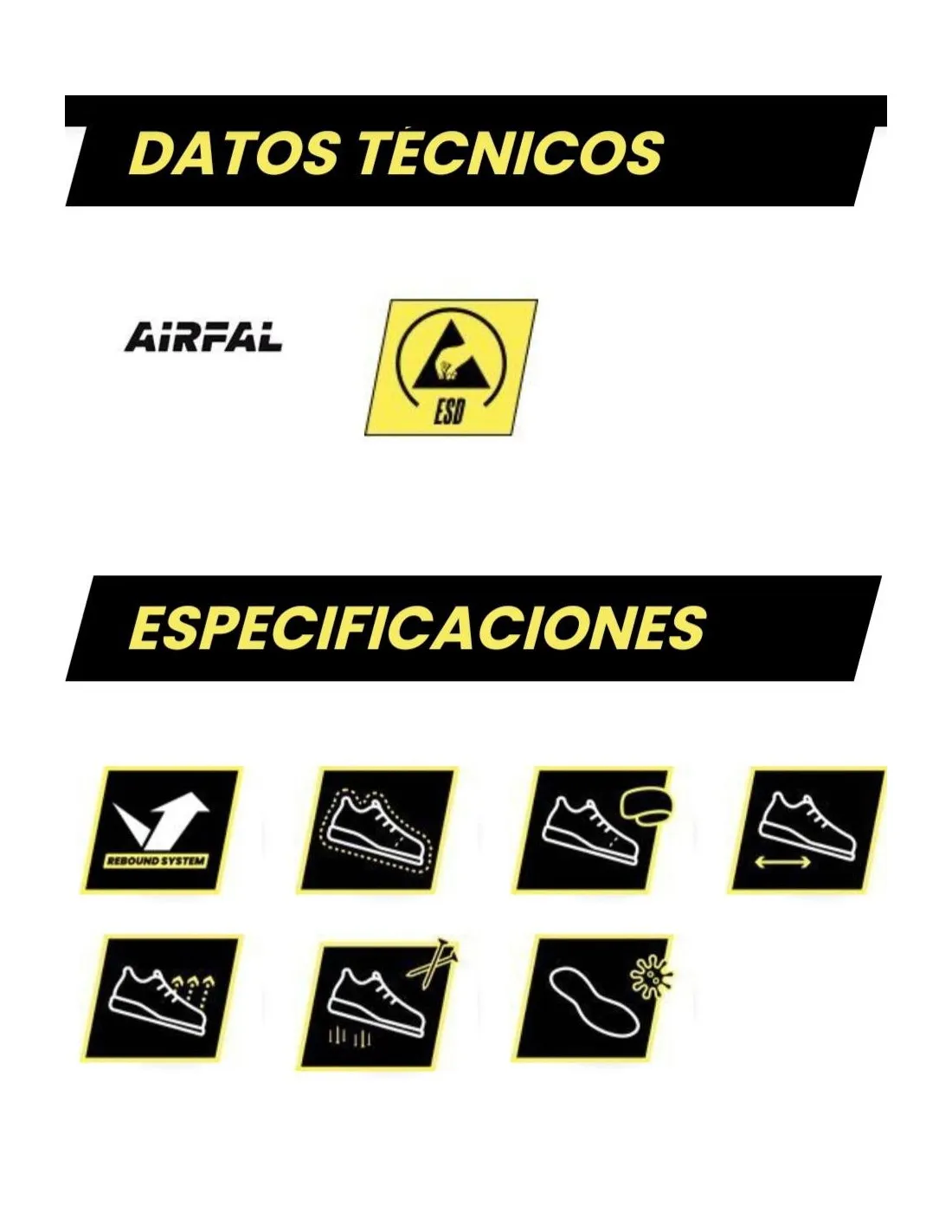 Fal calzado trabajo unisex AF10W 2780110