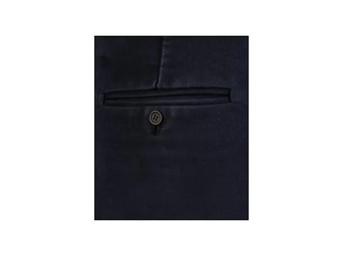 Falda Corta De Sarga De Algodón Balenciaga Azul Azul marino 
