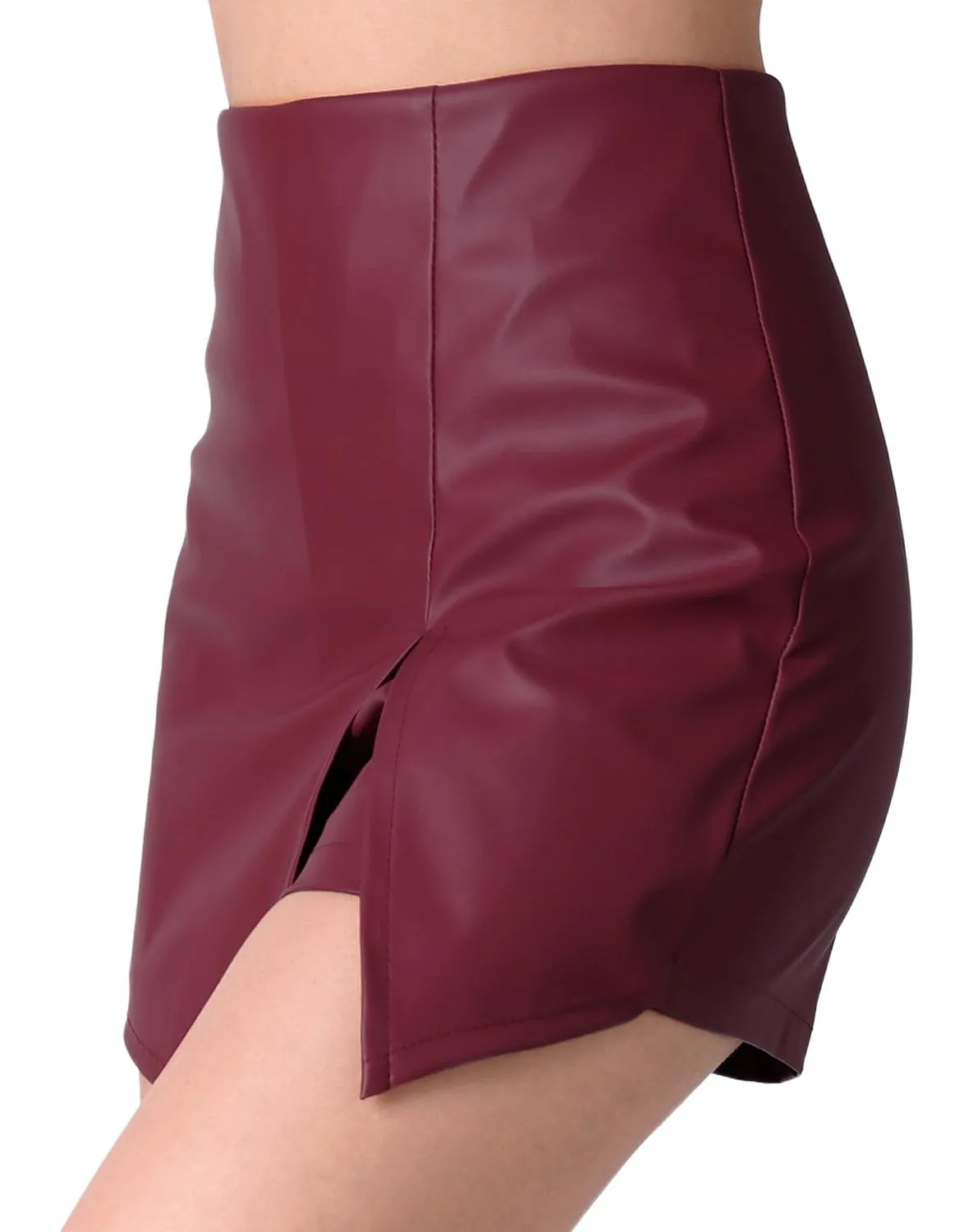 Falda Short Mujer Vino Stfashion 79304831