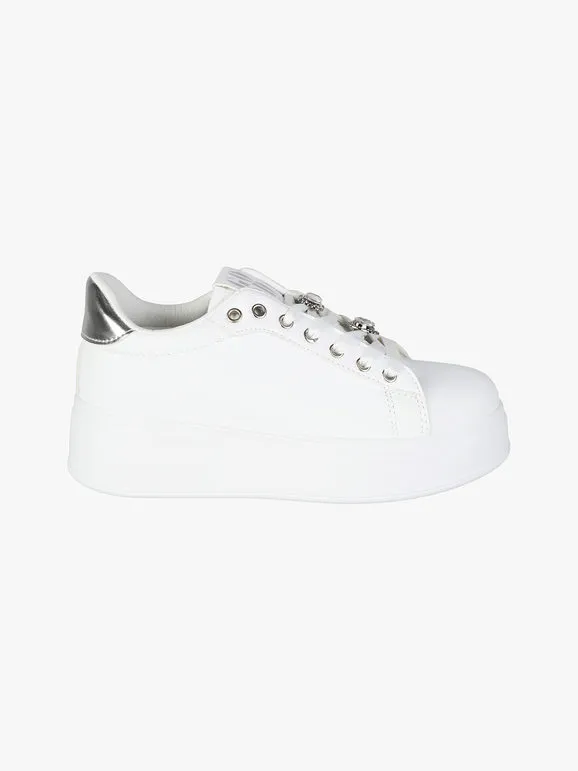 Fashion&Bella Zapatillas joya de mujer con plataforma.