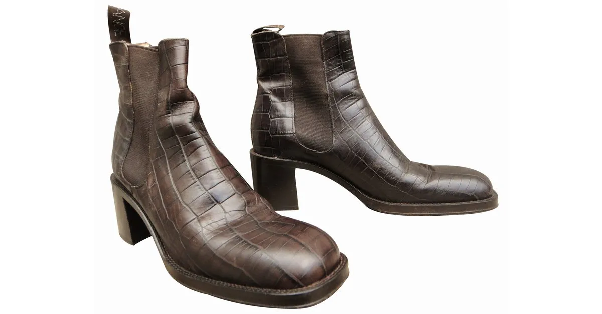Free Lance Botines Castaño 