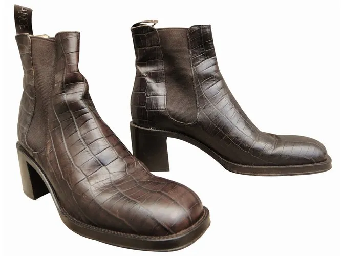 Free Lance Botines Castaño 