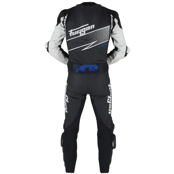 Furygan Full Ride Black White Blue 