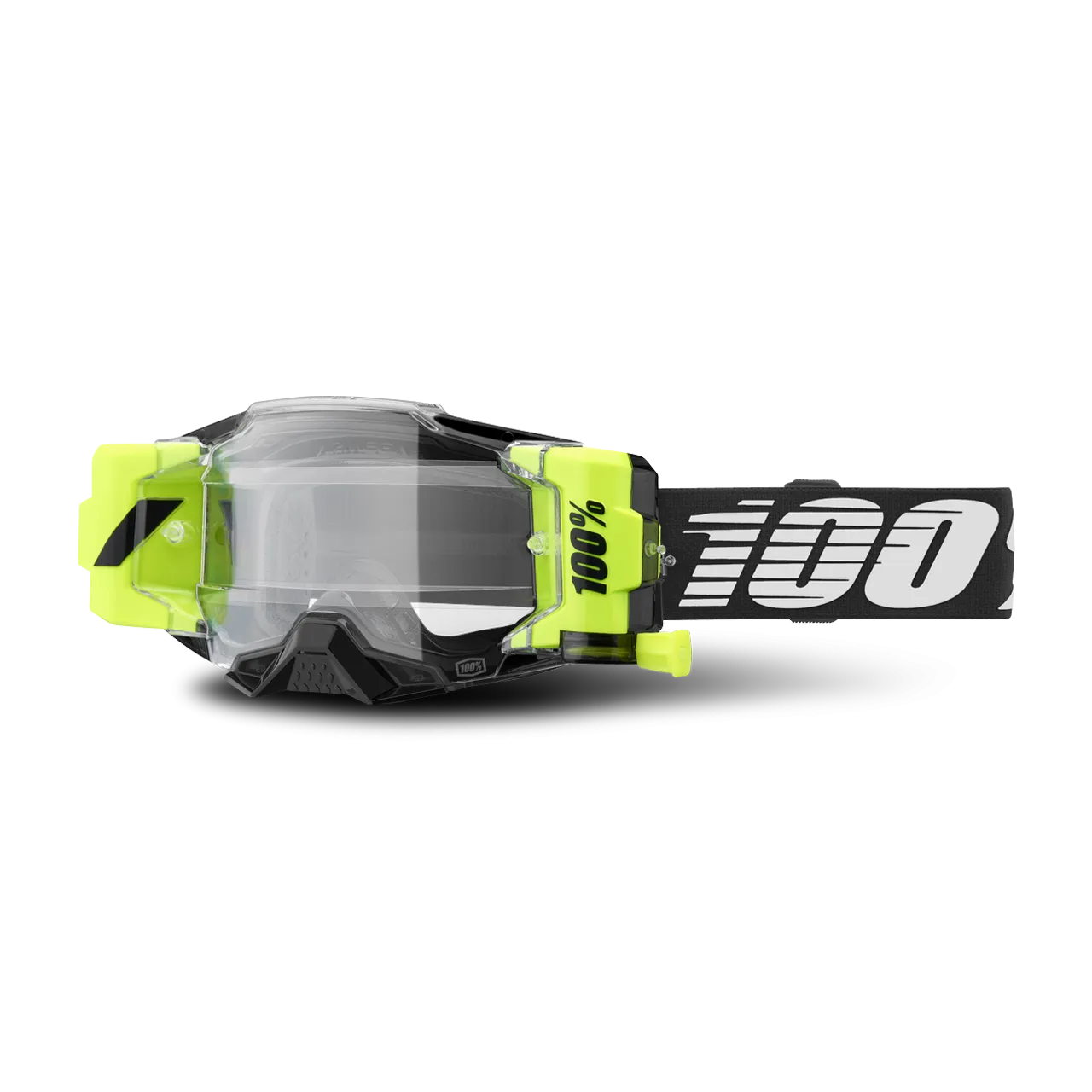 GAFAS DE CROSS 100% ARMEGA FORECAST NEGROTRANSPARENTE 
