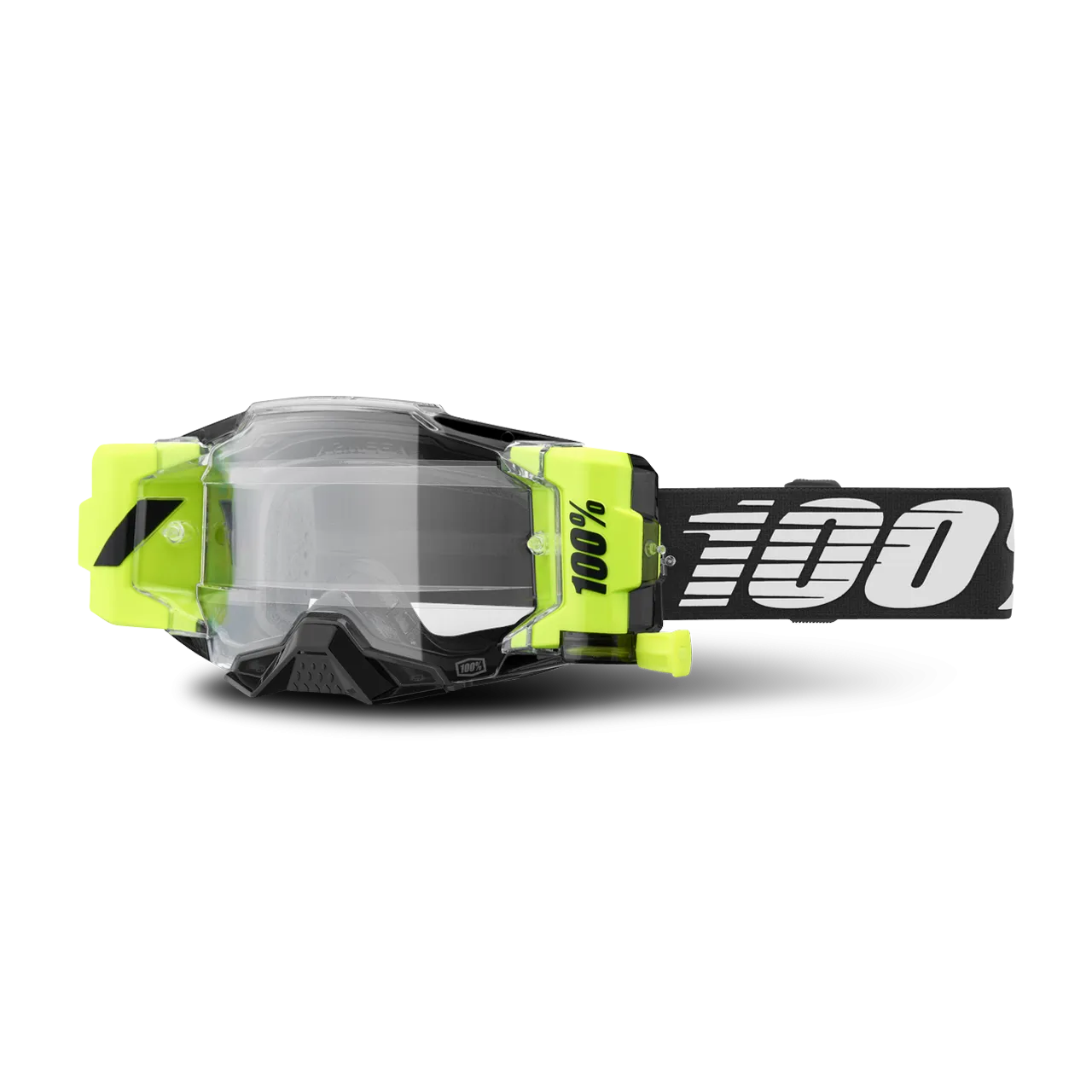 GAFAS DE CROSS 100% ARMEGA FORECAST NEGROTRANSPARENTE 
