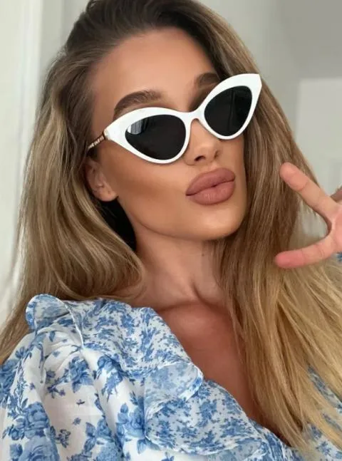 Gafas de sol de moda, ART2186, blanco