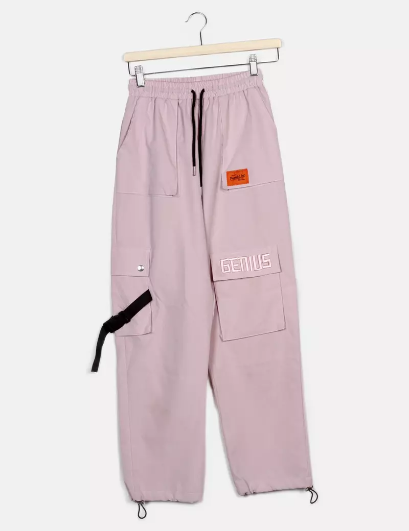 Genius Moda Pantalones de chándal y joggers Slouchy