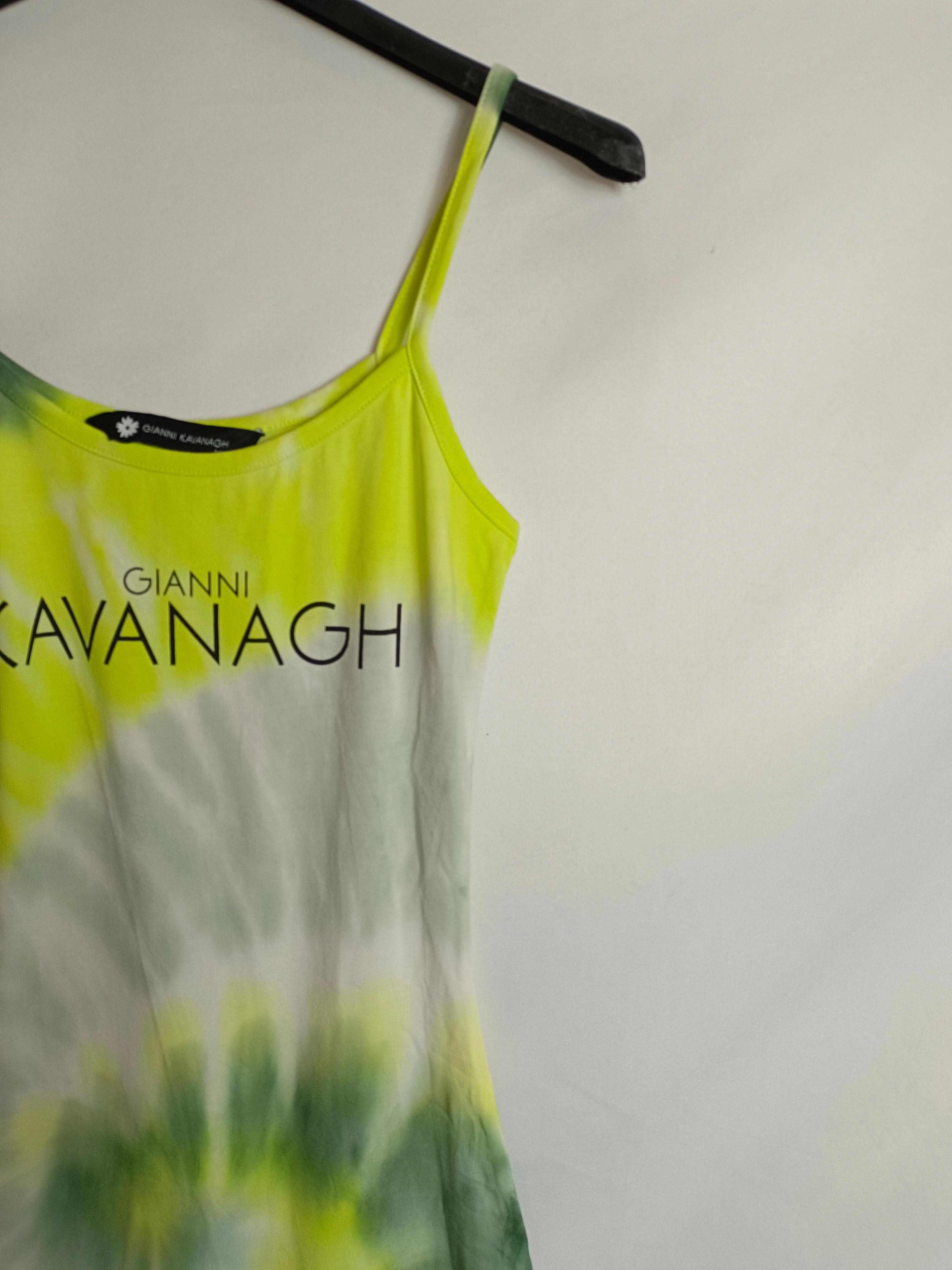 GIANNI KAVANGH. Vestido entallado tie dye T.xxs