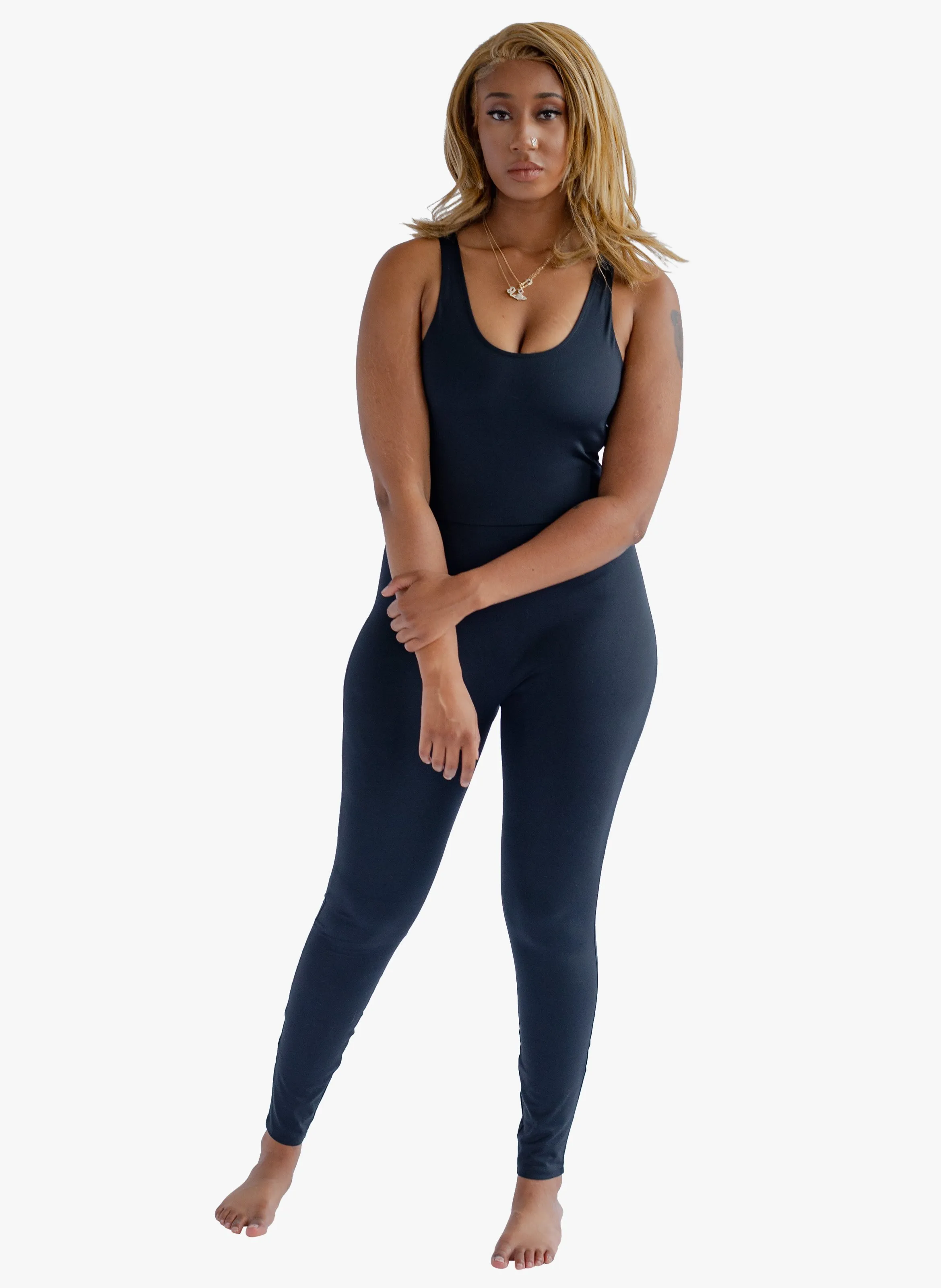 GIRLFRIEND COLLECTIVE Mono deportivo en negro