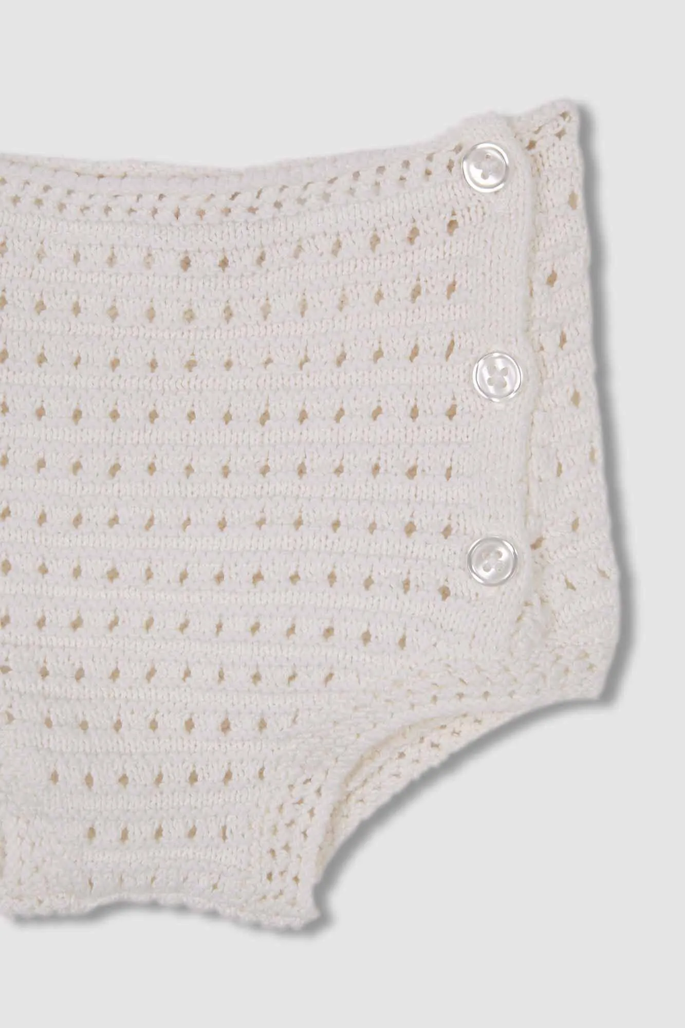 Gocco Bombacho blanco crotchet blanco roto