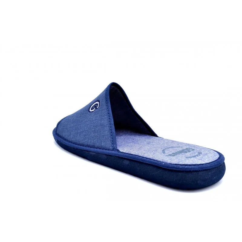 Gomus 683 Marino | Zapatilla de casa abierta relax ultraligera