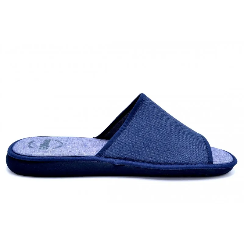 Gomus 683 Marino | Zapatilla de casa abierta relax ultraligera