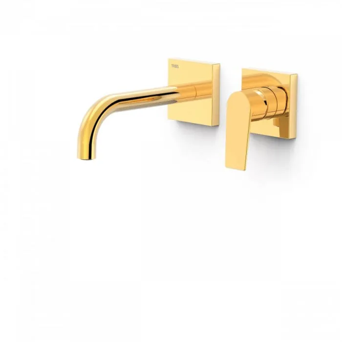 GRIFO DE LAVABO TRES PROJECTTRES ORO 24K 21130001OR