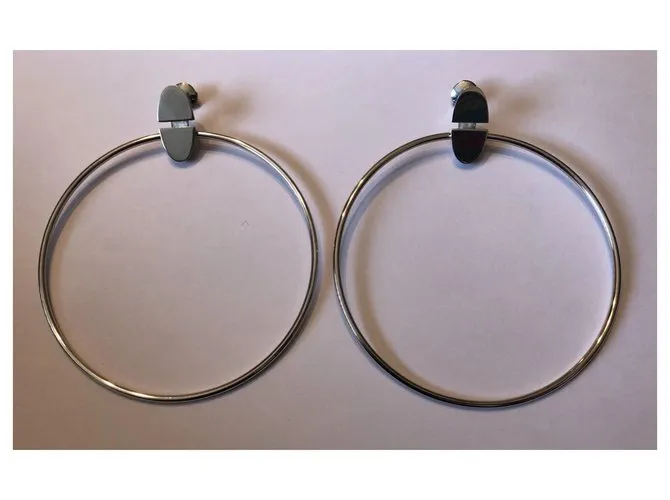 Hermès Aretes Plata 
