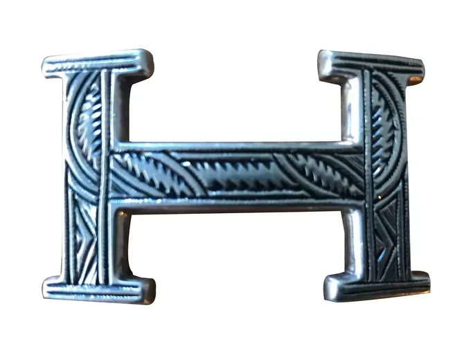 Hermès HEBILLA Plata 