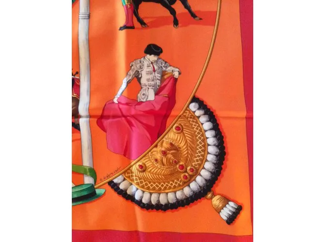 Hermès Plaza de toros de Hubert de Watrigant edición 1993 Multicolor 