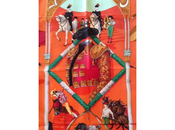 Hermès Plaza de toros de Hubert de Watrigant edición 1993 Multicolor 