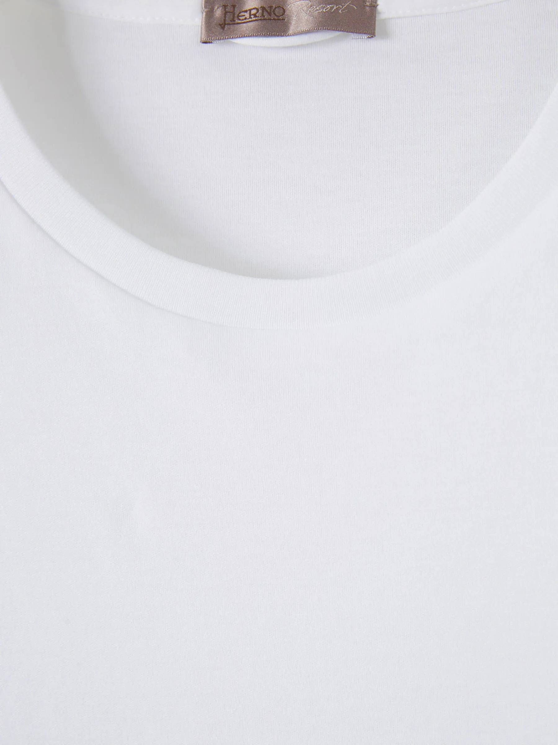 Herno Camiseta Lisa Algodón