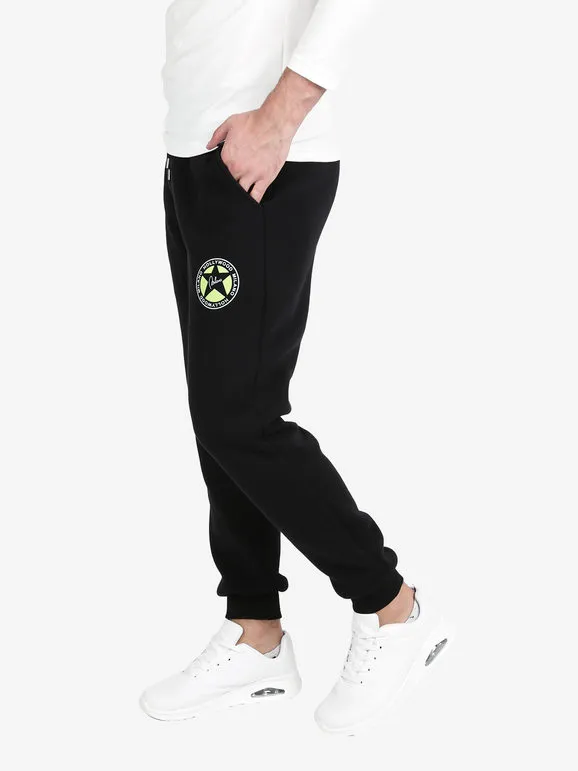 Hollywood Milano Pantalón de chándal de hombre con interior polar