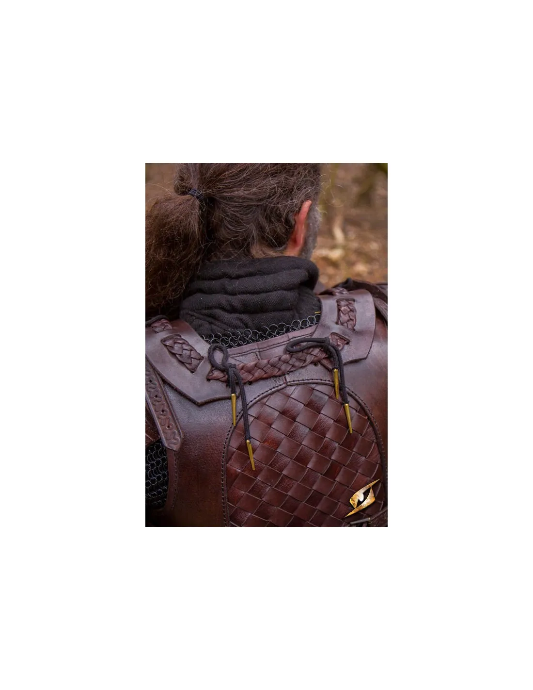 Hombreras de cuero set Guardabosque de Epic Armoury.