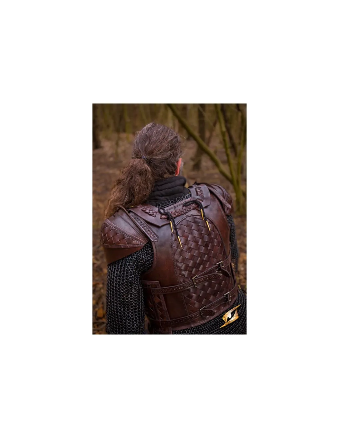 Hombreras de cuero set Guardabosque de Epic Armoury.