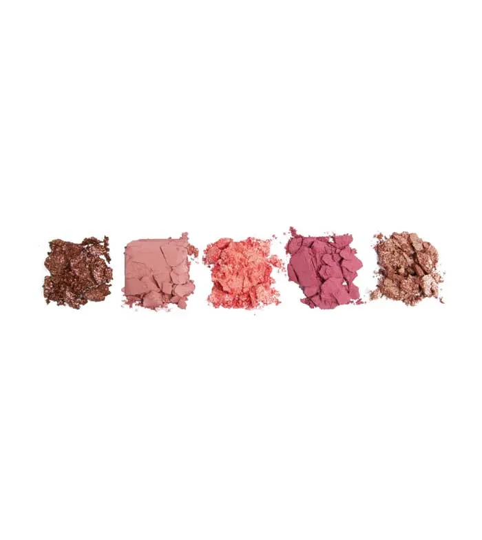 I HEART REVOLUTION  PALETAS DE SOMBRAS MINI CHOCOLATE  RASPBERRY FOOL